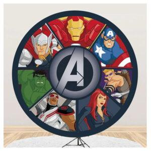 Kids Party Marvel background 1.5m